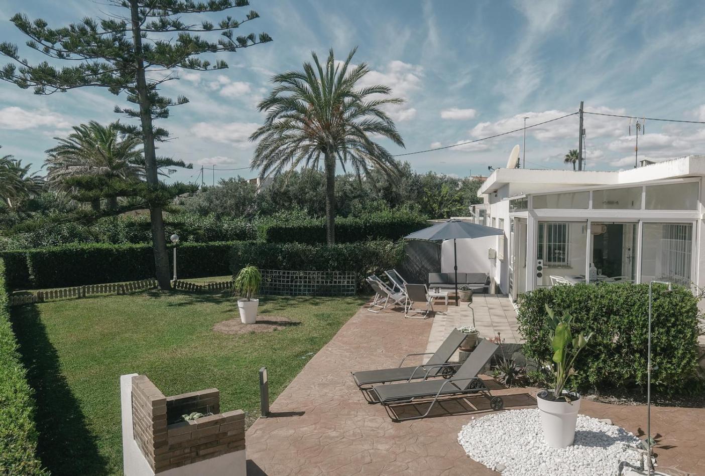 Casa Vesalia A 1A Linea De Mar Con Aa Y Wi-Fi. Βίλα Vinarós Εξωτερικό φωτογραφία