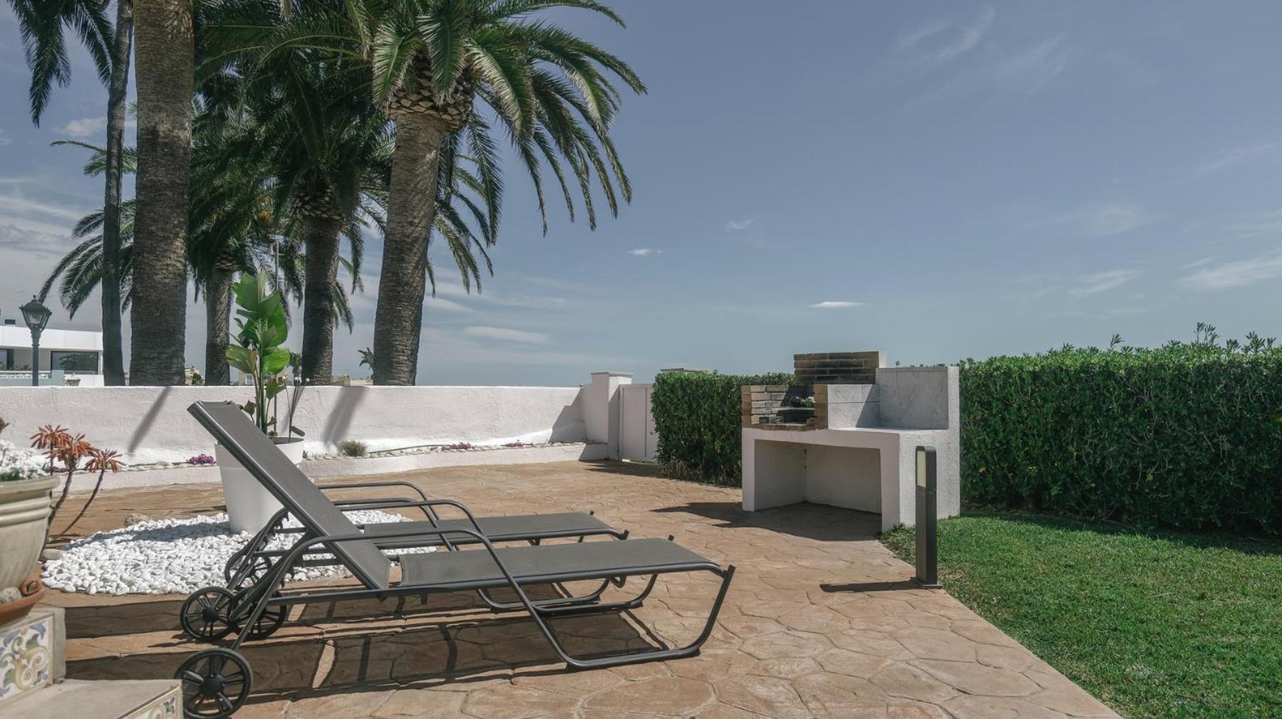 Casa Vesalia A 1A Linea De Mar Con Aa Y Wi-Fi. Βίλα Vinarós Εξωτερικό φωτογραφία